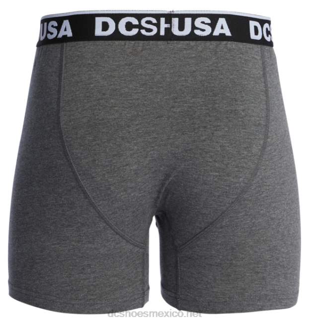 DC Shoes calzoncillos boxer dc softies para hombre VGJFD4420 carbón jaspeado/negro