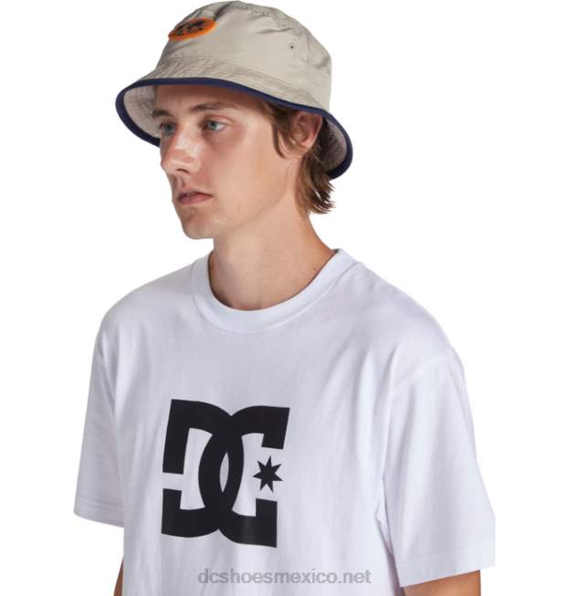 DC Shoes Sombrero de pescador reversible Butter Goods x DC para hombre VGJFD4428 isla fósil