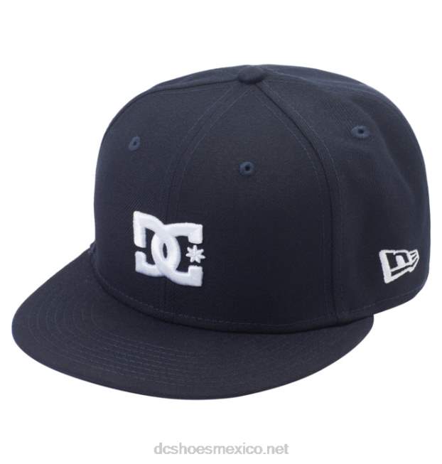 DC Shoes gorra ajustada de la nueva era del campeonato masculino VGJFD4111 chaqueta azul marino