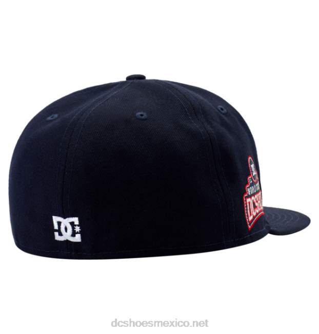 DC Shoes gorra ajustada de la nueva era del campeonato masculino VGJFD4111 chaqueta azul marino