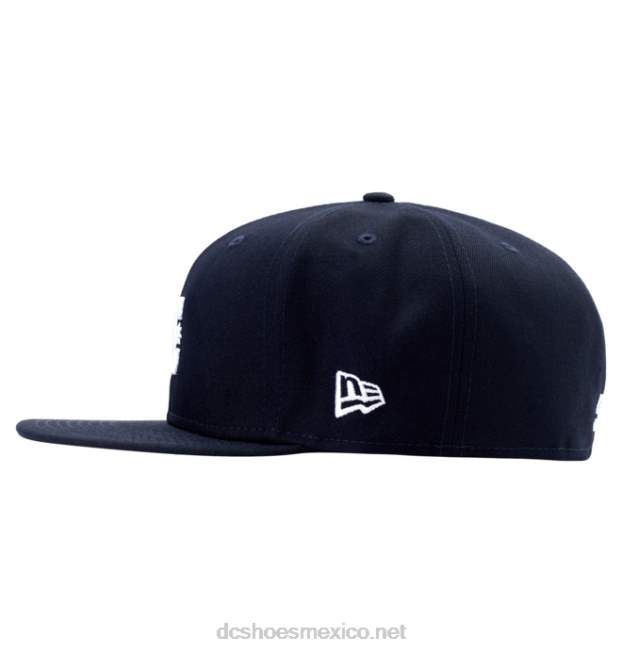 DC Shoes gorra ajustada de la nueva era del campeonato masculino VGJFD4111 chaqueta azul marino