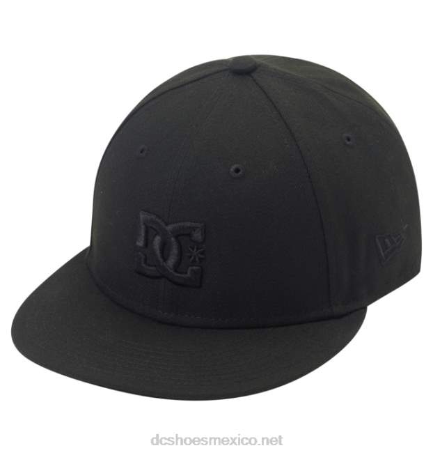 DC Shoes gorra ajustada new era dc lo pro para hombre VGJFD4136 negro