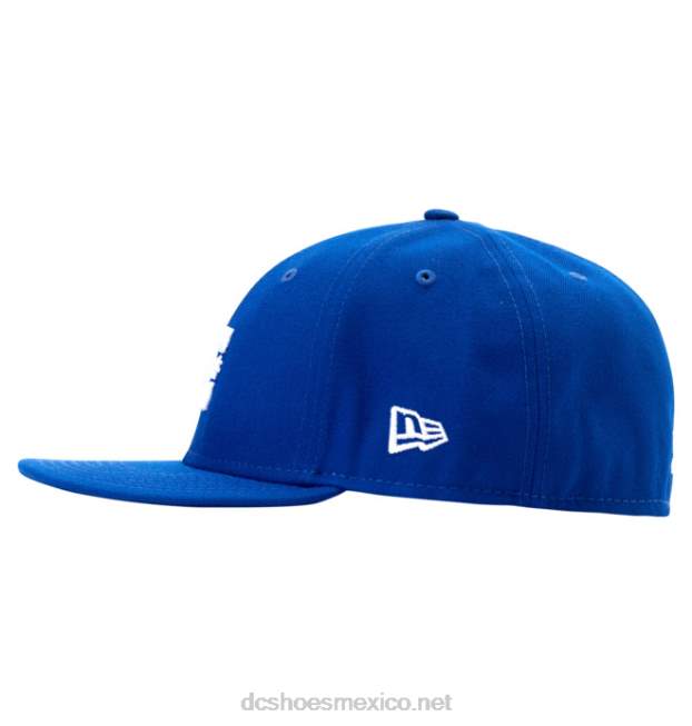 DC Shoes gorra ajustada new era dc lo pro para hombre VGJFD4159 azul real