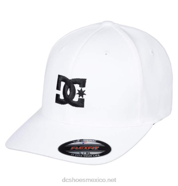 DC Shoes gorra de estrella para hombre VGJFD4101 blanco negro