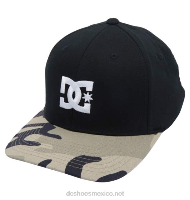 DC Shoes gorra de hombre star season flexfit hat VGJFD458 camuflaje de piedra