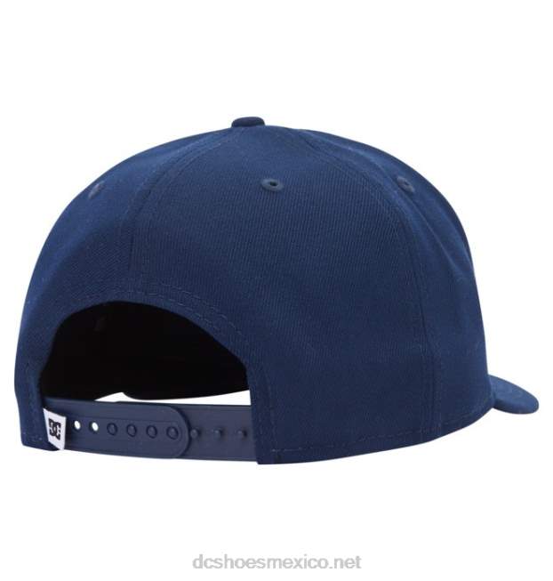 DC Shoes gorra snapback estilo jardinero imperio para hombre VGJFD4429 azul marino