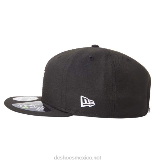 DC Shoes gorra snapback estilo jardinero imperio para hombre VGJFD486 negro