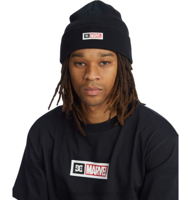 DC Shoes gorro marvel deadpool x dc para hombre VGJFD4423 negro