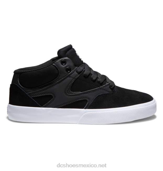 DC Shoes kalis vulc mid - zapatillas de caña media para hombre VGJFD4107 blanco negro
