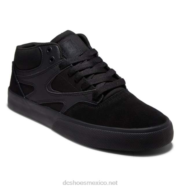 DC Shoes kalis vulc mid - zapatillas de caña media para hombre VGJFD4154 negro