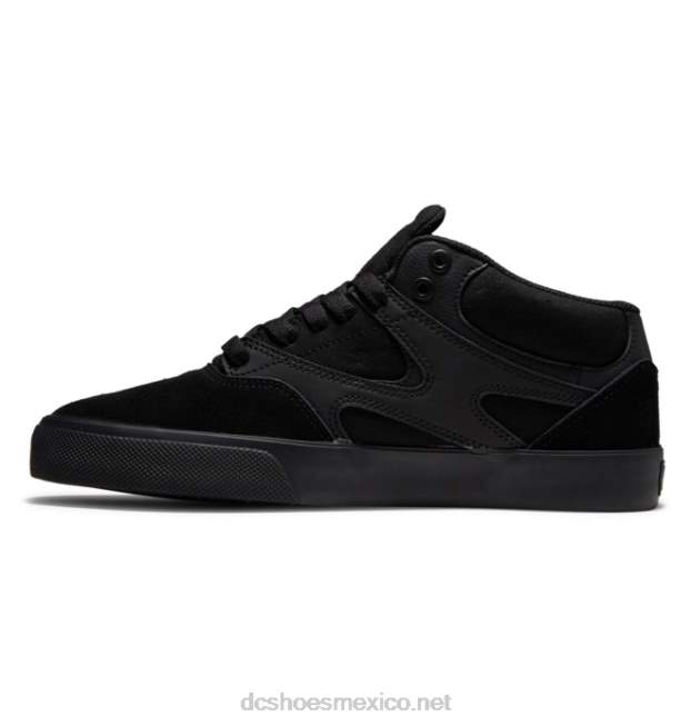 DC Shoes kalis vulc mid - zapatillas de caña media para hombre VGJFD4154 negro