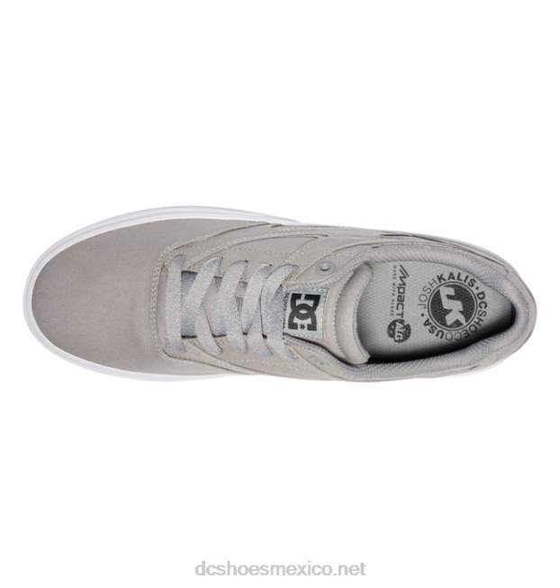 DC Shoes kalis vulc - zapatos para hombre VGJFD4385 gris frío