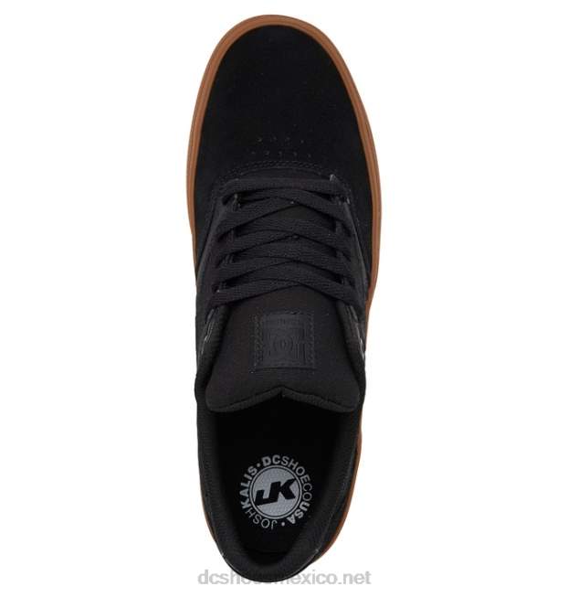 DC Shoes kalis vulc - zapatos para hombre VGJFD462 negro/goma