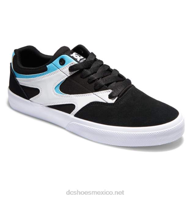 DC Shoes kalis vulc - zapatos para hombre VGJFD463 negro/blanco/azul