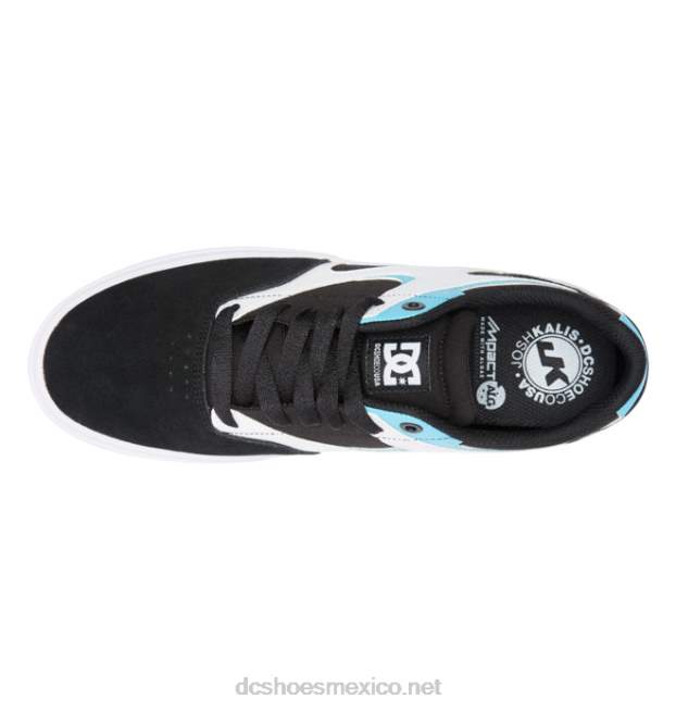DC Shoes kalis vulc - zapatos para hombre VGJFD463 negro/blanco/azul