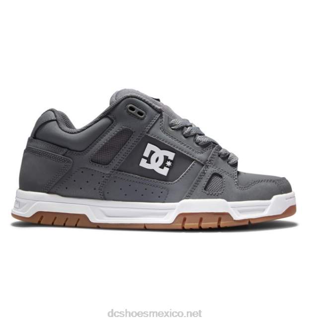 DC Shoes zapatos de ciervo para hombre VGJFD4271 gris/goma
