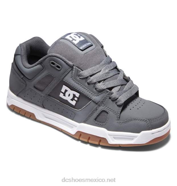 DC Shoes zapatos de ciervo para hombre VGJFD4271 gris/goma