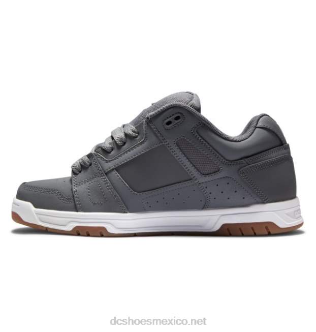 DC Shoes zapatos de ciervo para hombre VGJFD4271 gris/goma