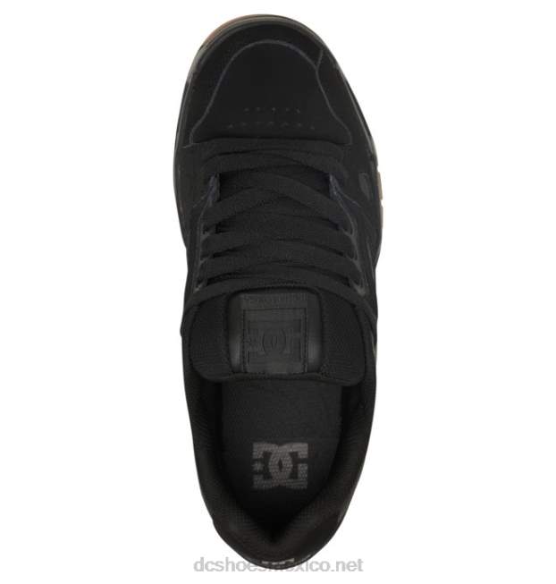 DC Shoes zapatos de ciervo para hombre VGJFD4272 negro/goma