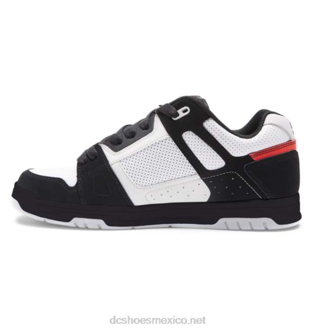 DC Shoes zapatos de ciervo para hombre VGJFD4273 blanco/negro/rojo
