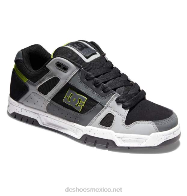 DC Shoes zapatos de ciervo para hombre VGJFD4276 negro/gris/verde