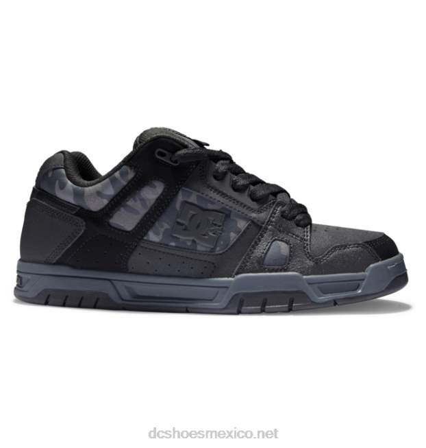 DC Shoes zapatos de ciervo para hombre VGJFD4277 estampado negro/camuflaje