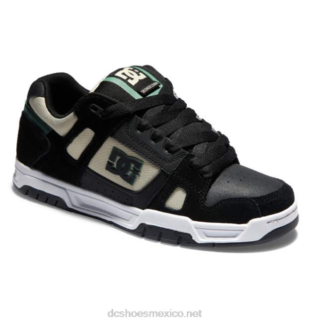 DC Shoes zapatos de ciervo para hombre VGJFD456 bronceado/verde