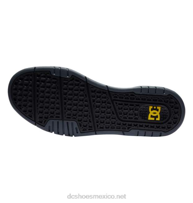 DC Shoes zapatos de ciervo para hombre VGJFD457 gris/negro/amarillo