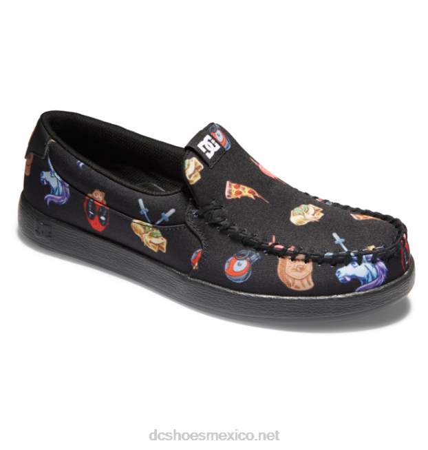 DC Shoes marvel deadpool x dc villano 2 para hombre VGJFD4259 negro/estampado