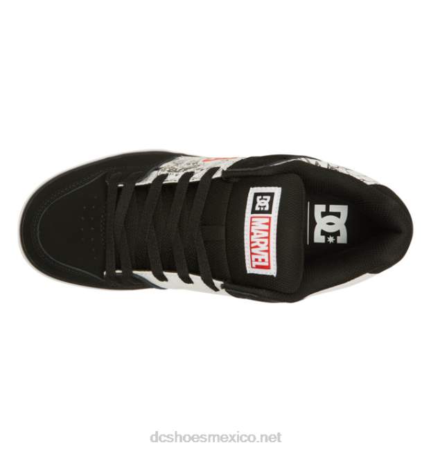 DC Shoes zapatillas marvel deadpool x dc pure para hombre VGJFD4260 negro/blanco/rojo