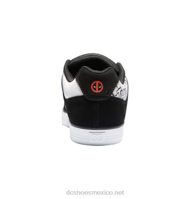 DC Shoes zapatillas marvel deadpool x dc pure para hombre VGJFD4260 negro/blanco/rojo