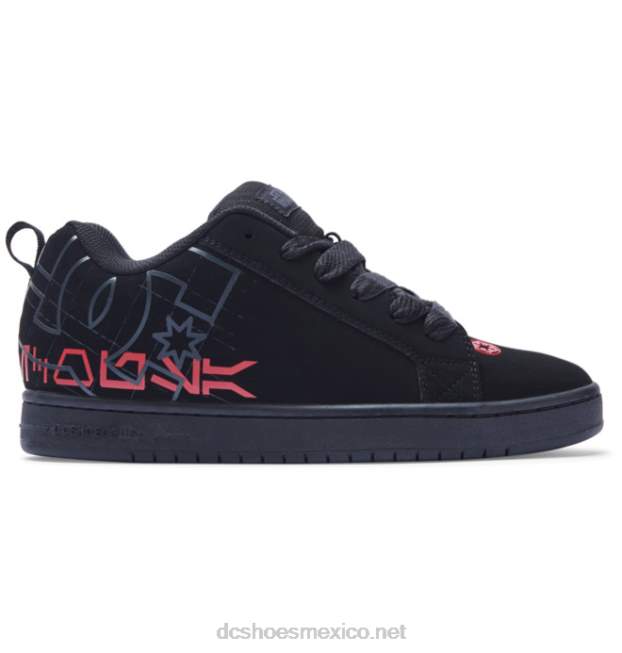 DC Shoes zapatos con suela cupsole de star wars dc court graffik para hombre VGJFD4300 negro/gris/rojo