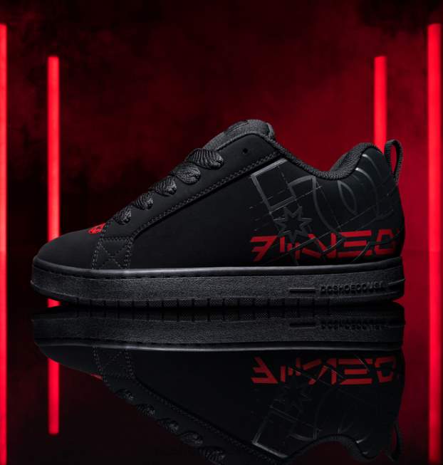 DC Shoes zapatos con suela cupsole de star wars dc court graffik para hombre VGJFD4300 negro/gris/rojo