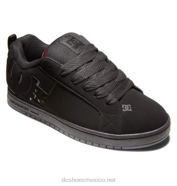DC Shoes zapatos de corte graffik para hombre VGJFD4242 negro/rojo