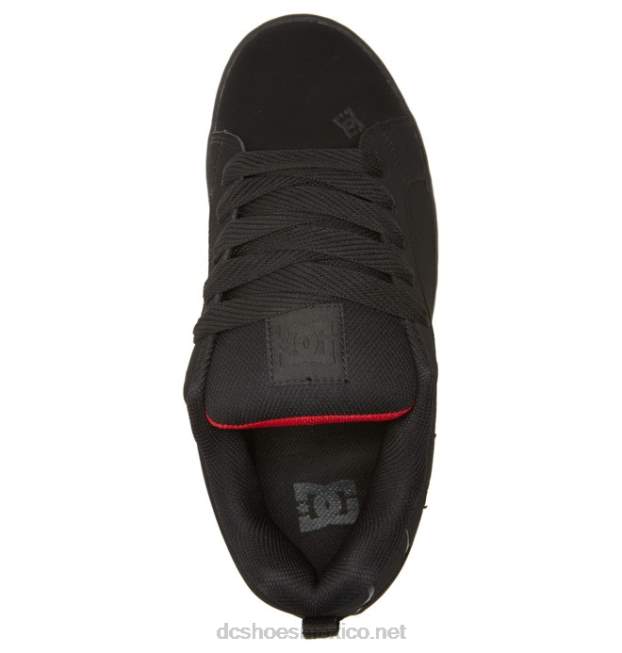 DC Shoes zapatos de corte graffik para hombre VGJFD4242 negro/rojo