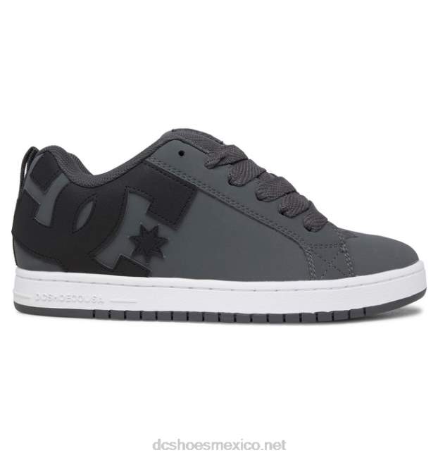 DC Shoes zapatos de corte graffik para hombre VGJFD4278 gris oscuro/negro/blanco