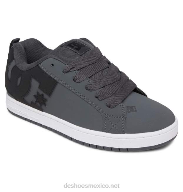 DC Shoes zapatos de corte graffik para hombre VGJFD4278 gris oscuro/negro/blanco
