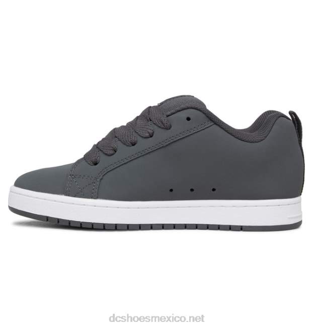 DC Shoes zapatos de corte graffik para hombre VGJFD4278 gris oscuro/negro/blanco