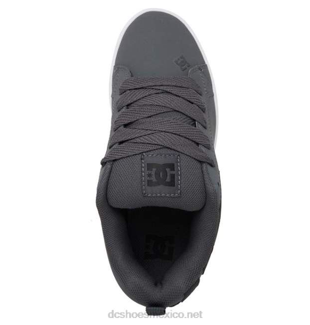 DC Shoes zapatos de corte graffik para hombre VGJFD4278 gris oscuro/negro/blanco