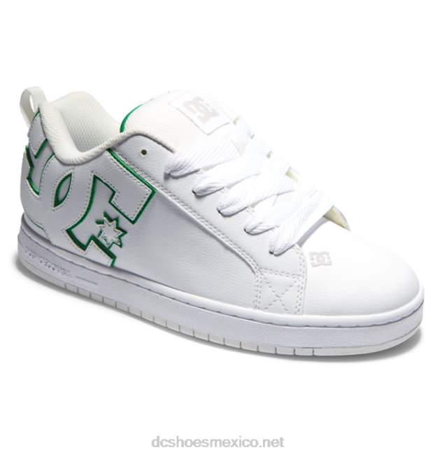 DC Shoes zapatos de corte graffik para hombre VGJFD4279 blanco verde