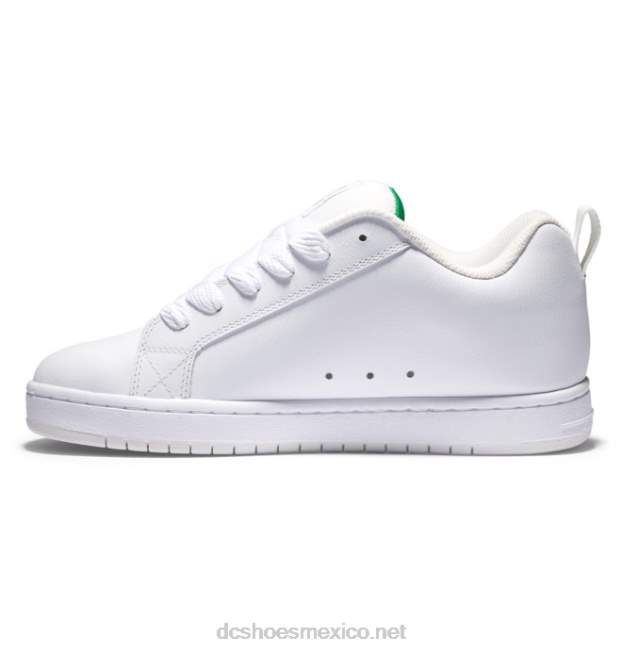 DC Shoes zapatos de corte graffik para hombre VGJFD4279 blanco verde