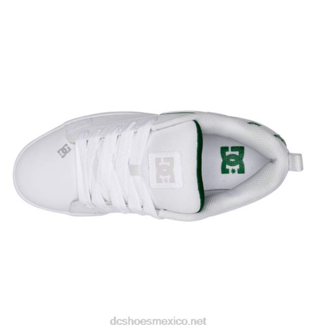 DC Shoes zapatos de corte graffik para hombre VGJFD4279 blanco verde