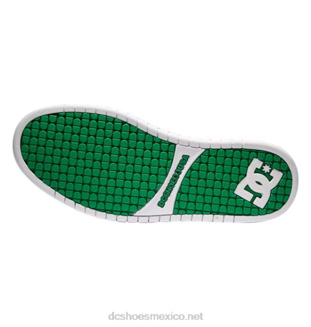 DC Shoes zapatos de corte graffik para hombre VGJFD4279 blanco verde