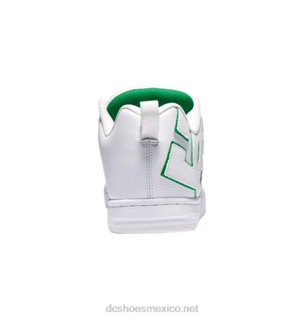 DC Shoes zapatos de corte graffik para hombre VGJFD4279 blanco verde
