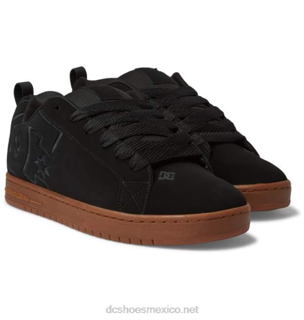 DC Shoes zapatos de corte graffik para hombre VGJFD4281 negro/goma