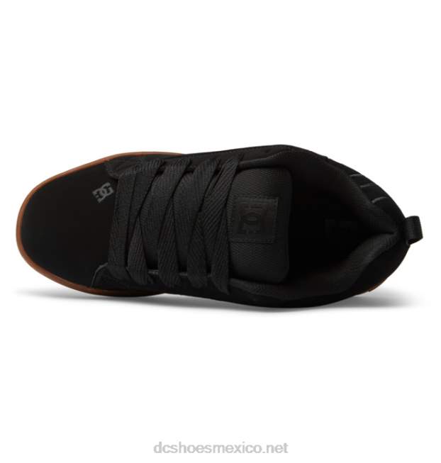 DC Shoes zapatos de corte graffik para hombre VGJFD4281 negro/goma