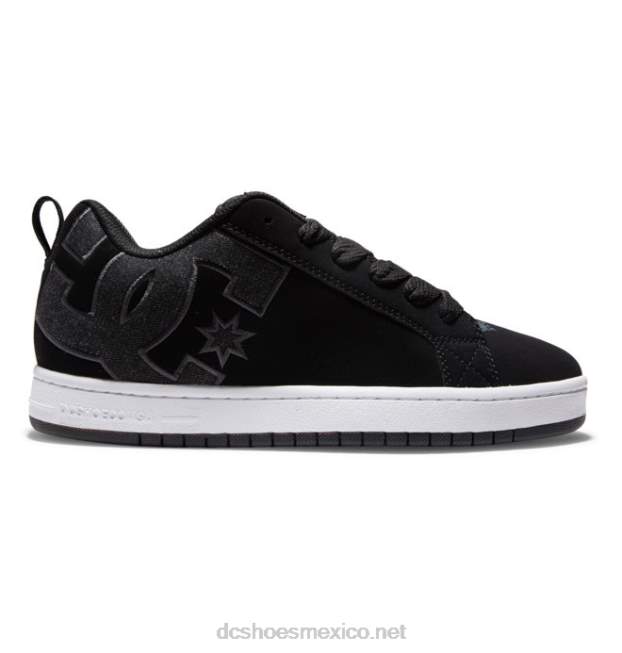 DC Shoes zapatos de corte graffik para hombre VGJFD4286 mezclilla negra
