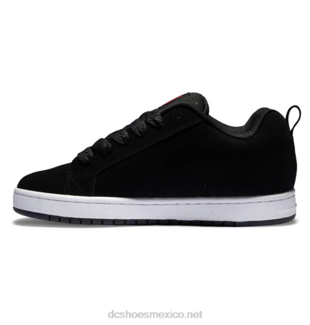 DC Shoes zapatos de corte graffik para hombre VGJFD4292 negro/rojo/blanco