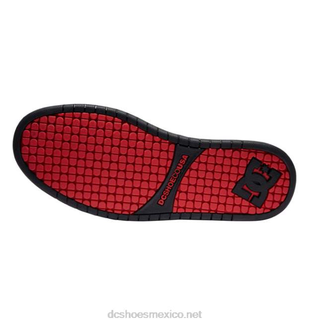 DC Shoes zapatos de corte graffik para hombre VGJFD4292 negro/rojo/blanco