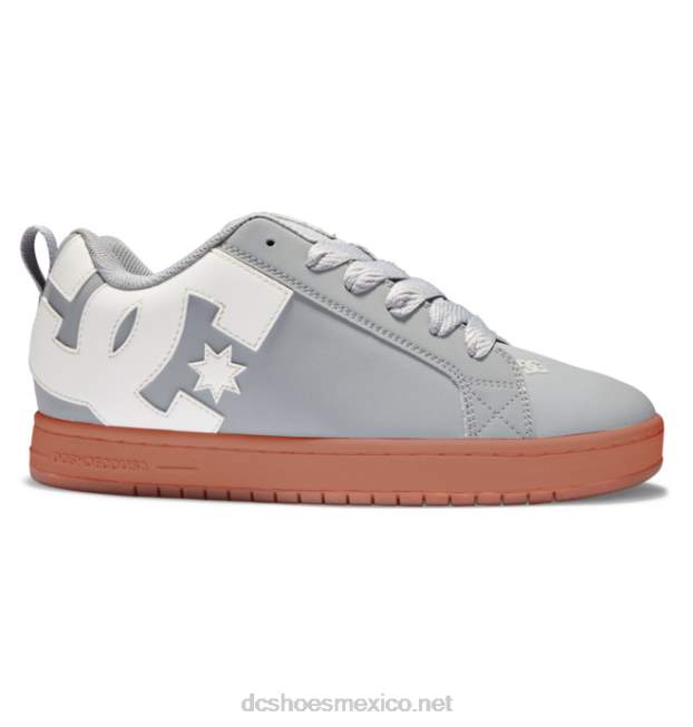 DC Shoes zapatos de corte graffik para hombre VGJFD4294 gris/goma
